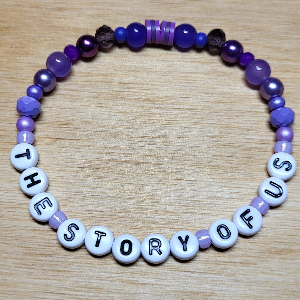The Story Of Us- Taylor Swift Friendship Bracelet, Size 7.5"